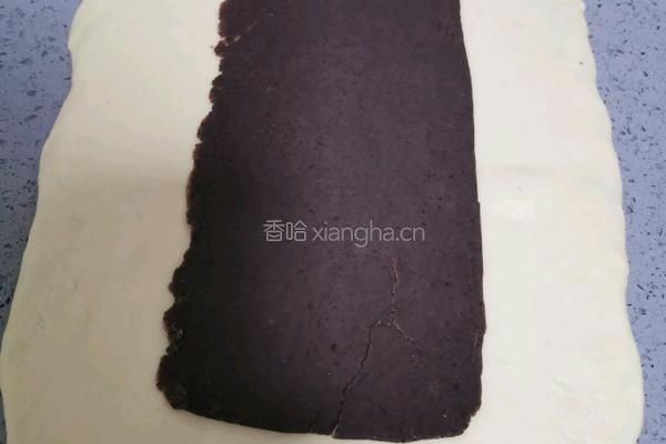 豆沙大理石吐司的做法图解12