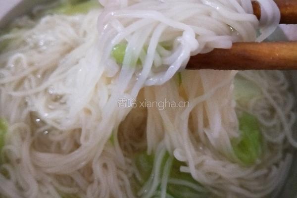 青菜排骨汤面的做法图解5