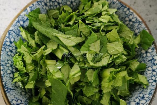 香菇青菜粥的做法图解8