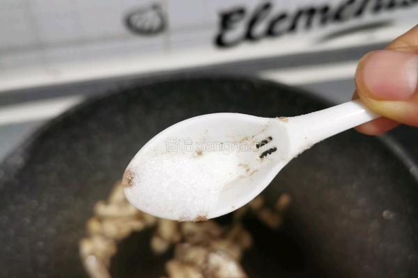 香菇青菜粥的做法图解11
