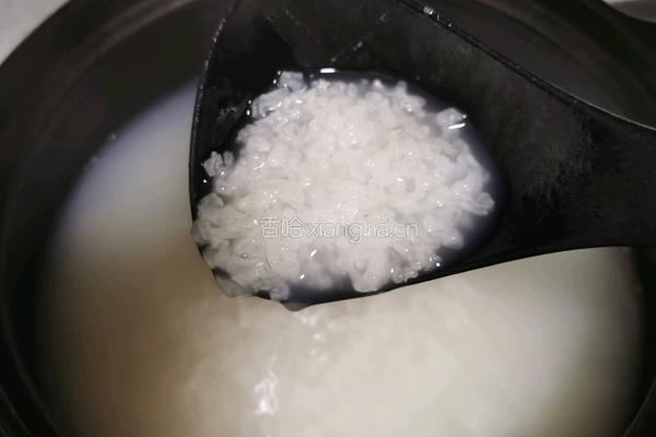 香菇青菜粥的做法图解12