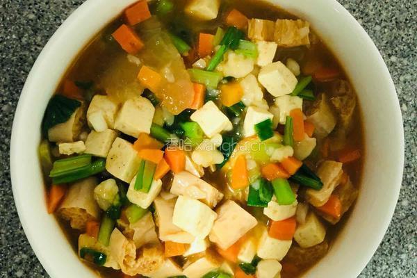豆腐冬瓜疙瘩汤