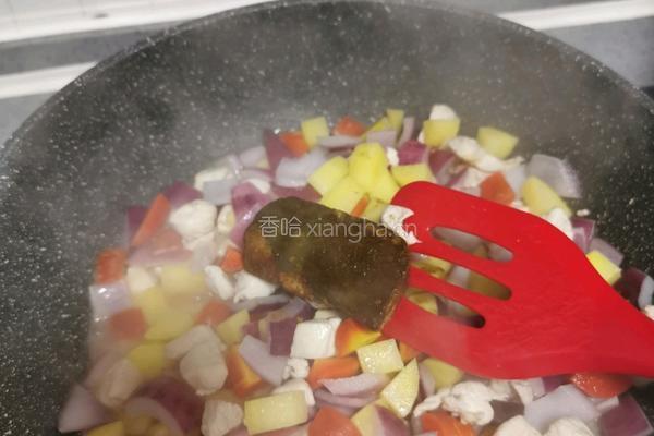 咖喱鸡肉饭的做法图解10
