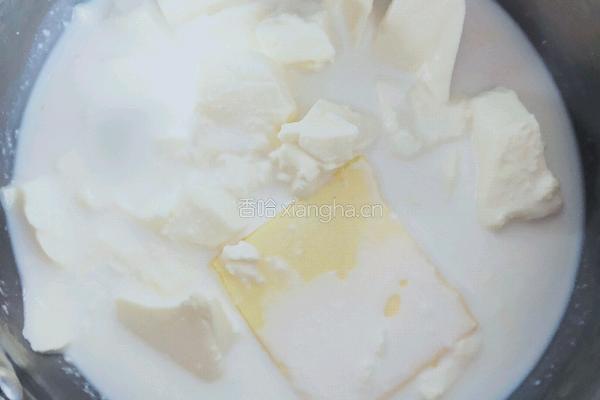 轻乳酪蛋糕8寸的做法图解2