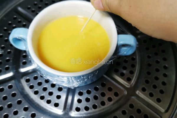 蒸水蛋遇上花甲的做法图解9