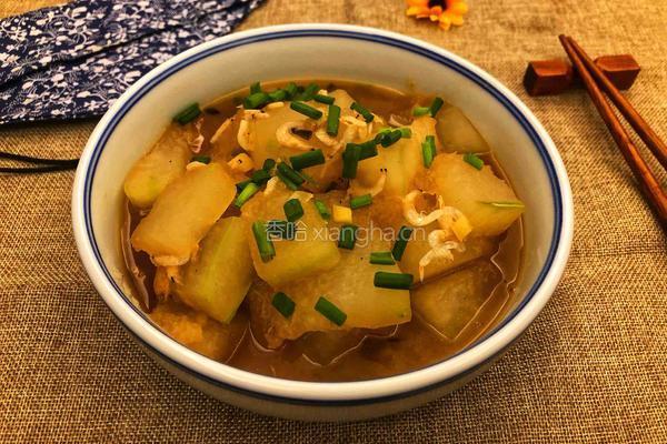 虾米烧冬瓜的做法图解9