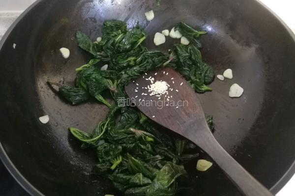 蒜香红薯叶的做法图解9