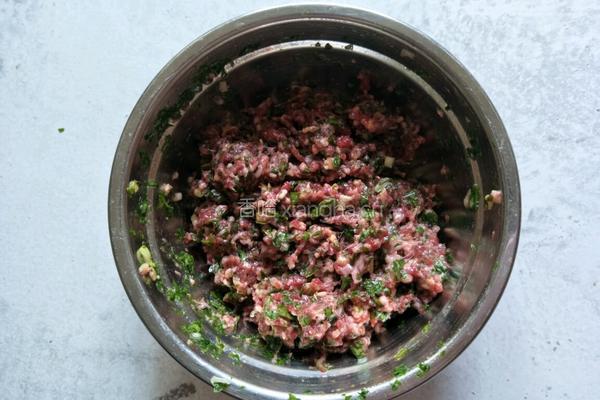 香糯牛肉丸的做法图解3