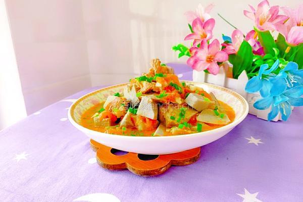 芋头烧牛肉的做法图解20