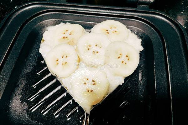 香蕉牛奶米饭煎饼的做法图解9