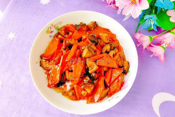耗油蘑菇胡萝卜的做法图解15