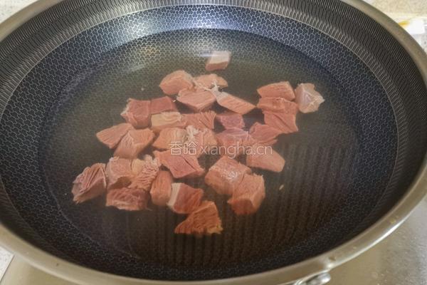 西红柿土豆焖牛腩的做法图解3