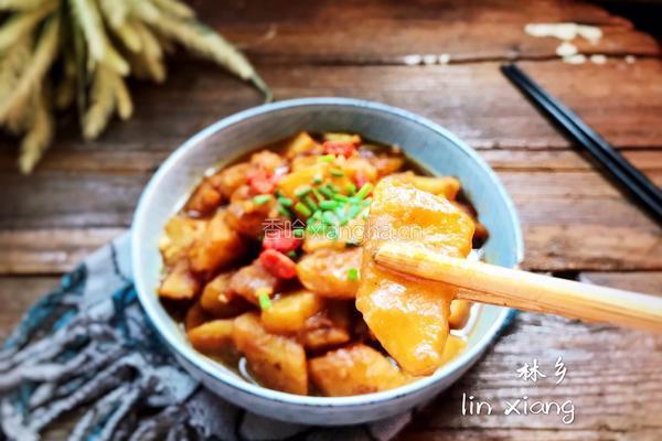 鲜桃烧土豆的做法图解12