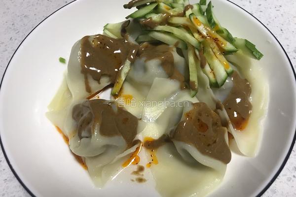 凉拌馄饨 猪肉香菜的做法图解5