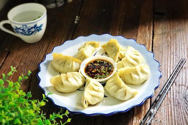 香油鸡肉煎饺