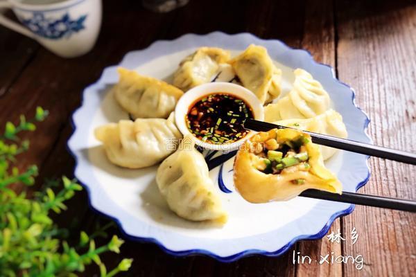 香油鸡肉煎饺的做法图解18