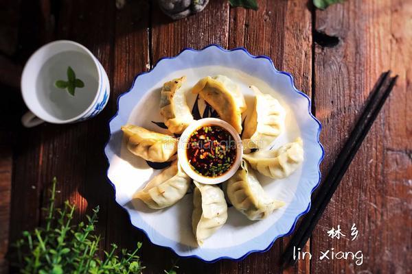 香油鸡肉煎饺的做法图解19