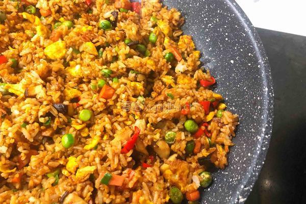 杂蔬酱油蛋炒饭的做法图解8