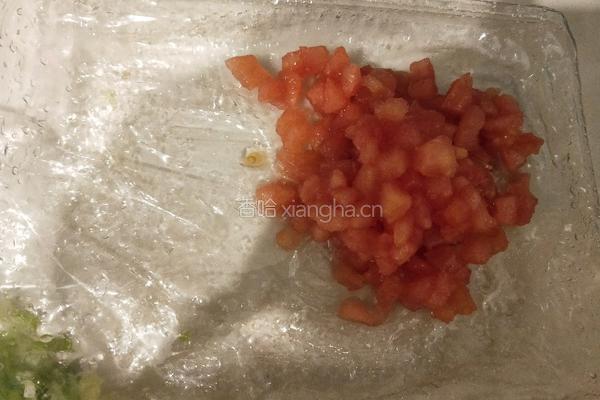 西红柿馅儿饺子的做法图解2