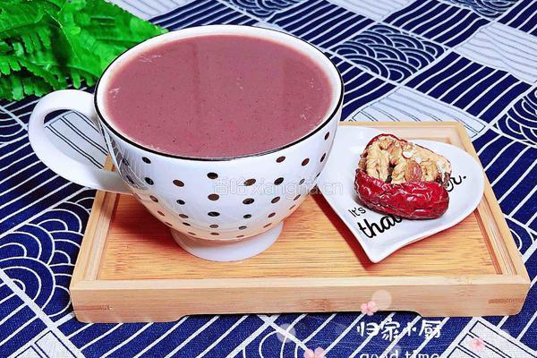 黑米薏米红豆豆浆 | 祛湿补血的做法图解7