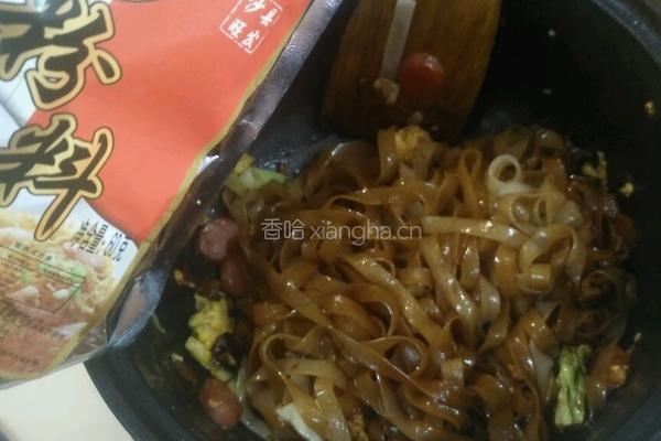炒粿条的做法图解6