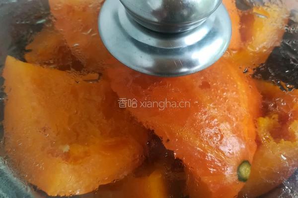 南瓜泥的做法图解1