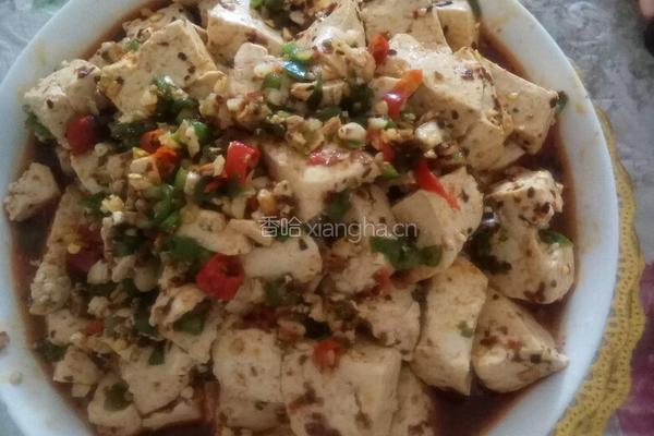 凉拌豆腐的做法图解6