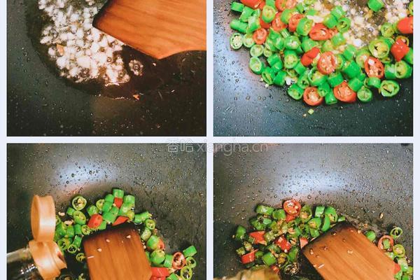 青椒炒豆腐的做法图解3
