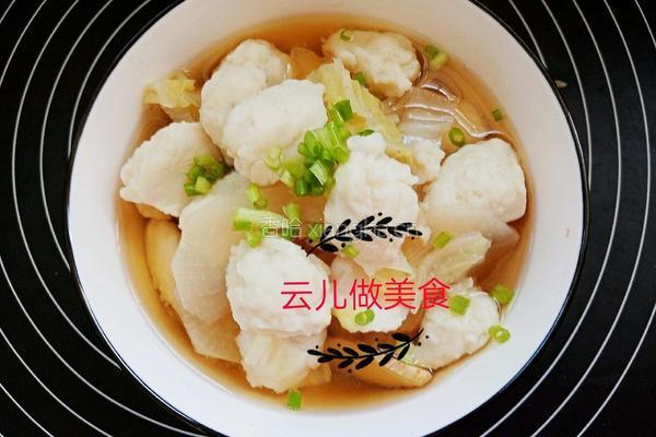 秋季养生鲷鱼丸子汤的做法图解13