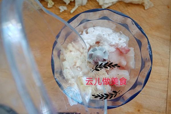 秋季养生鲷鱼丸子汤的做法图解6