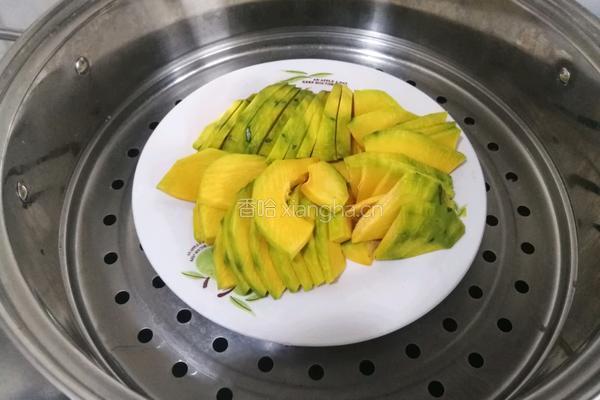 南瓜汤圆的做法图解3