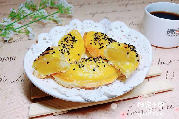 奶黄酥（蛋挞皮快手版）的做法图解11