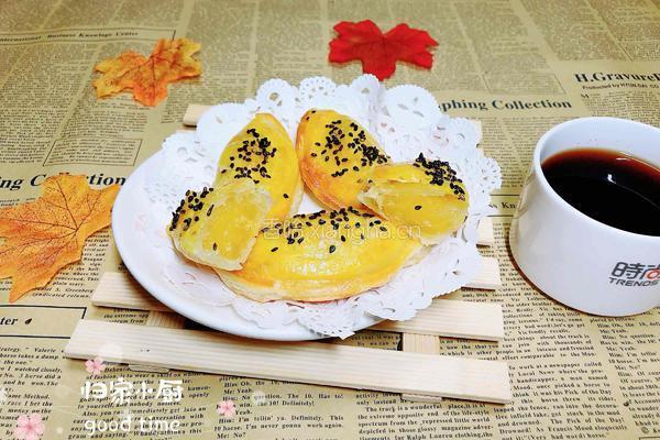奶黄酥（蛋挞皮快手版）的做法图解12