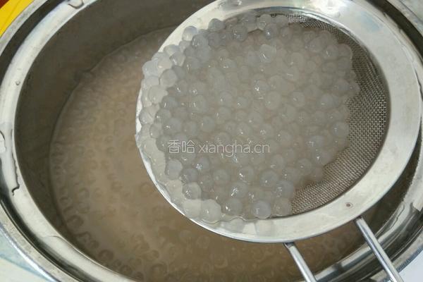 藜麦豆桨西米露的做法图解6