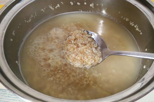 藜麦豆桨西米露的做法图解10