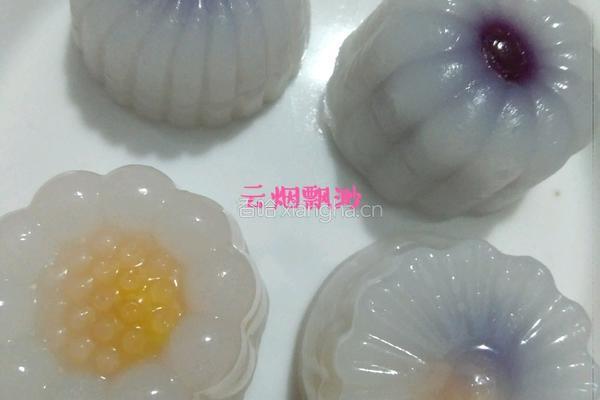 Q弹爽滑 水晶月饼 的做法图解7
