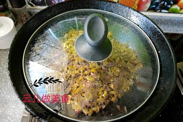 肉末酸豆角的做法图解10
