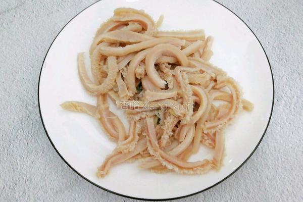 凉拌牛肚的做法图解10