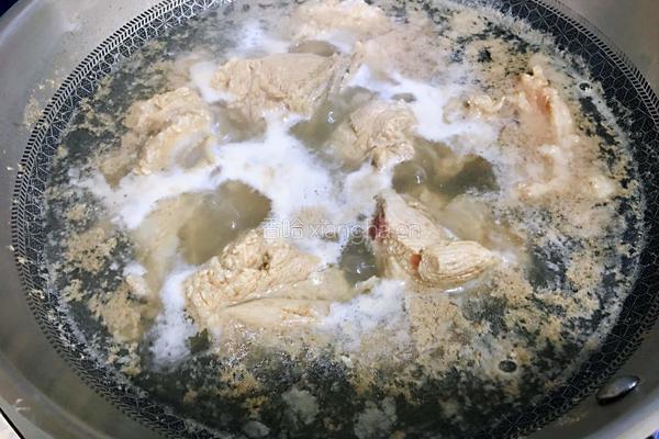 冬瓜排骨汤的做法图解3