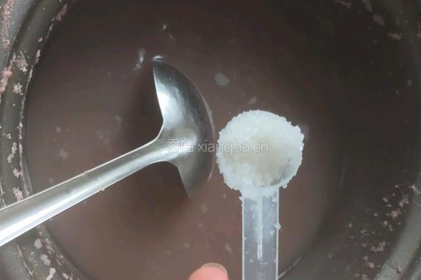 红豆牛奶圆子的做法图解2