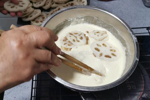 炸藕合的做法图解14