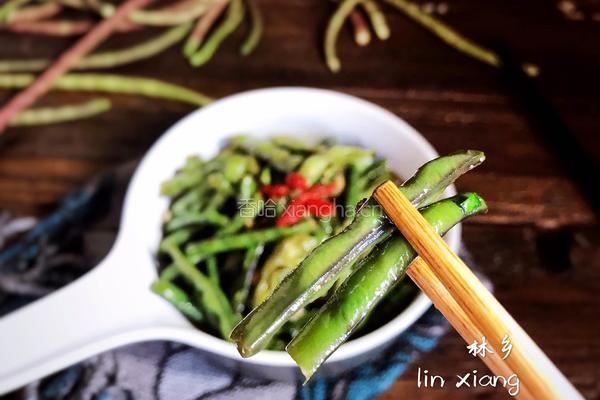 清炒麻豆角的做法图解10