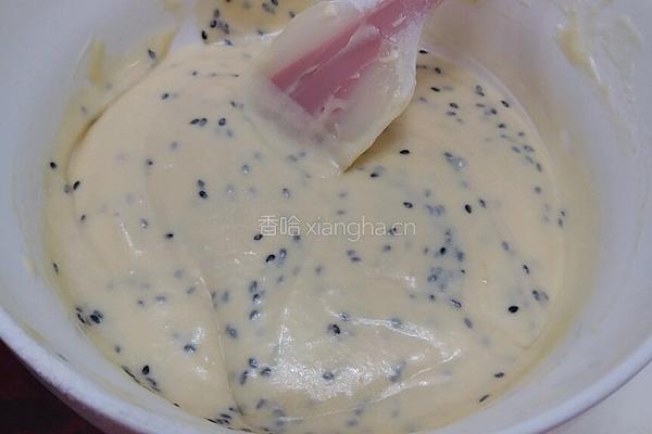 黄油芝麻鸡蛋卷的做法图解8