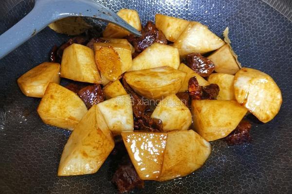 萝卜焖牛腩的做法图解10