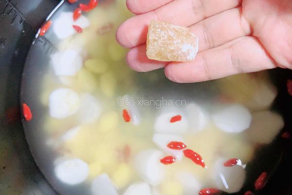 白果山药小米粥 | 滋补健脾的做法图解5