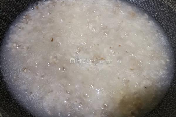 香菇瘦肉粥的做法图解7
