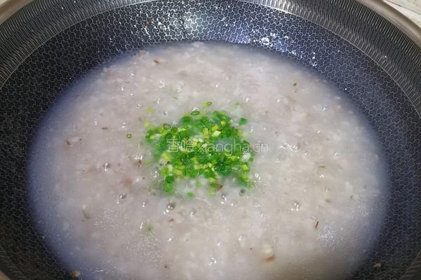 香菇瘦肉粥的做法图解8