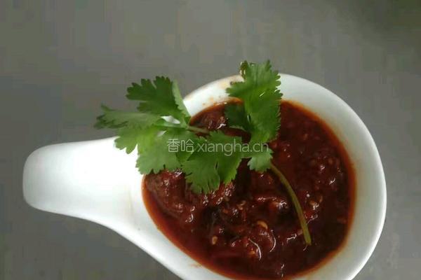 牛肉辣椒酱的做法图解8