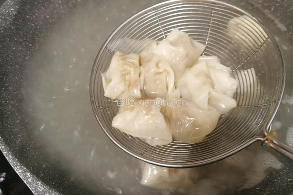清汤馄饨的做法图解10
