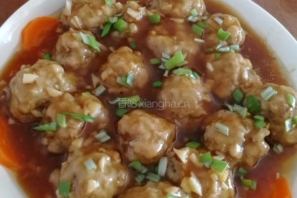莲藕肉丸的做法图解5